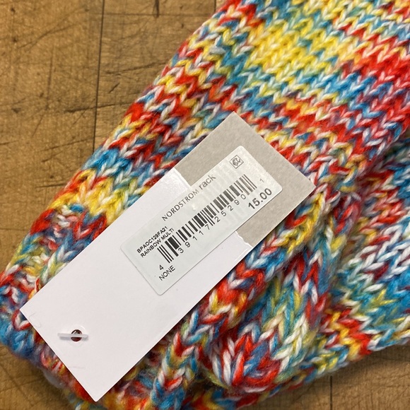 BP Nordstrom new with tags rainbow mittens - Picture 2 of 3